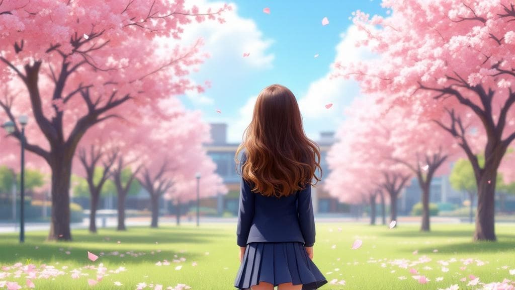 벚꽃소녀 · 봄날의 추억